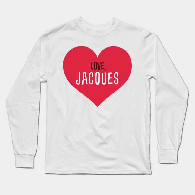 Love, Jacques - Love, Simon Long Sleeve T-Shirt by ursoleite